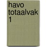 Havo totaalvak 1 door J.K. van den Haak