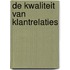 De kwaliteit van klantrelaties