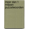 Meer dan 1 miljoen puzzelwoorden door Verschuyl