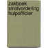 Zakboek strafvordering hulpofficier