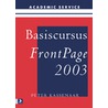 Basiscursus FrontPage door P. Kassenaar