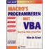 Macro's programmeren met VBA
