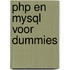 PHP en MySQL voor Dummies