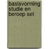 Basisvorming studie en beroep set