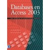 Databases en Access 2003 door I. Korpershoek