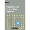 Programmeren in MS-Office met VBA door P.J. Scharpff