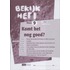 Vmbo-lwoo 1/9 komt het nog goed