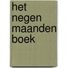 Het negen maanden boek