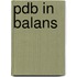 PDB in Balans