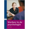 Werken in de psychologie door G. Visser