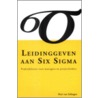 Leidinggeven aan Six Sigma door Rini van Solingen