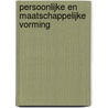 Persoonlijke en maatschappelijke vorming by Doelman