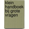 Klein handboek bij grote vragen door Anselm Grün
