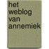 Het weblog van Annemiek