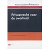 Privaatrecht voor de overheid door W.M.B. Elferink