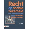 Recht op sociale zekerheid by G.J. Vonk
