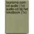 Tourisme.com CD audio (1x) audio-cd bij het tekstboek (1x)