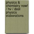 Physics & Chemistry Now! / HV / deel Physics Elaborations