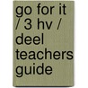 Go for it / 3 hv / deel Teachers guide door Onbekend