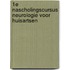 1e nascholingscursus neurologie voor huisartsen