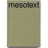 Mesotext by P. Boot