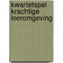 Kwartetspel Krachtige Leeromgeving