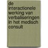 De interactionele werking van verbaliseringen in het medisch consult