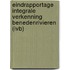 Eindrapportage Integrale verkenning Benedenrivieren (IVB)