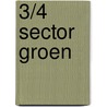 3/4 sector Groen door Maaika Grondsma