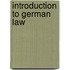 Introduction to German Law