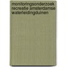 Monitoringsonderzoek recreatie Amsterdamse Waterleidingduinen door Raoul Beunen