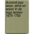 Duizend jaar weer, wind en water in de Lage Landen 1675-1750