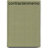 Contractenmemo door R.H.C. Jongeneel