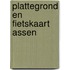 Plattegrond en fietskaart Assen