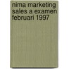 Nima marketing sales A examen februari 1997 door Nima