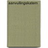 Aanvullingskatern by R. Passier