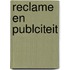 Reclame en publciteit