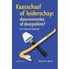 Kaasschaaf of leiderschap by Dirk-Jan de Bruijn