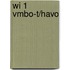 wi 1 vmbo-T/havo