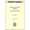 Opgave van het proza by D. De Schutter
