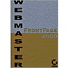 Webmaster Frontpage 2000