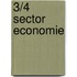 3/4 sector Economie