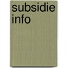 Subsidie info door Onbekend