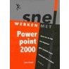 Snel werken met Powerpoint 2000 door Jan Pott