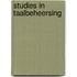 Studies in Taalbeheersing