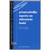 Privaatrechtelijke aspecten van elektronische handel door S.J.H. Gijrath