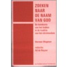 Zoeken naar de naam van God door H. Wegman