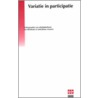 Variatie in participatie by J.G.F. Merens