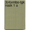 3(4)VMBO-TGK NaSk 1 A door M.P.B. van Zutphen
