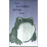Een kikker springt